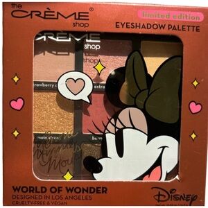 Disney Minnie Mouse Rose Gold Eyeshadow Pallet